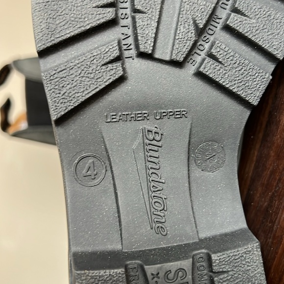 Blundstone Chelsea Boots Unisex AU/UK Size 4 Rustic Black Gray US W7 / US M5 - Picture 10 of 12
